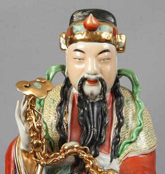 FIGURER, 3 st, porslin, Kina, 1900-tal.
