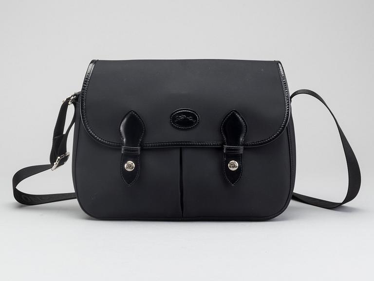 LONGCHAMP, väska samt necessär.