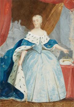 Georg Engelhard Schröder, "Ulrika Eleonora dy" (1688-1741).