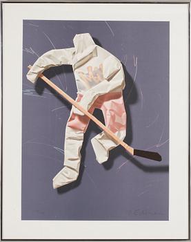 YRJÖ EDELMANN, färglitografi, sign, numr 108/199.