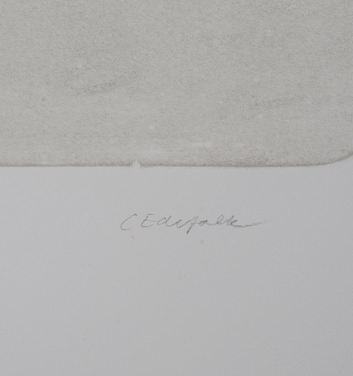 CECILIA EDEFALK, etching, signed and numbered 56/150.