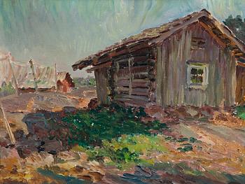 633. Santeri Salokivi, A VIEW OF THE COUNTRYSIDE.