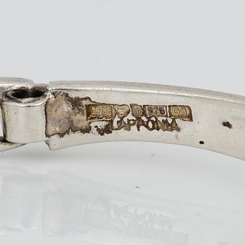 ARMBAND samt 2 RINGAR, sterling silver, Lapponia, Finland, daterad 1984, 1980 och 1985 respektive. Vikt ca 27,42 g.