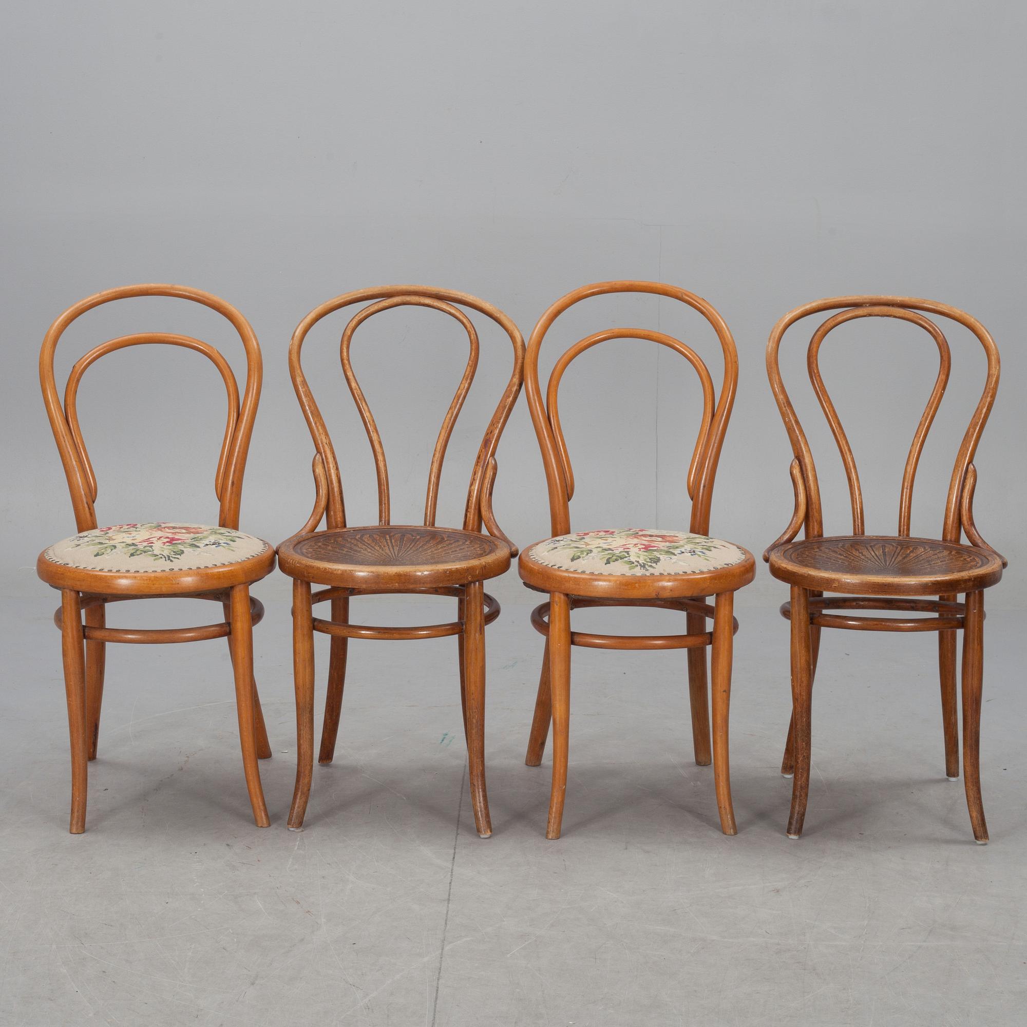 STOLAR, 2+2 st, bl a Jacob och Josef Kohn, Wien, 1900-talets första hälft.