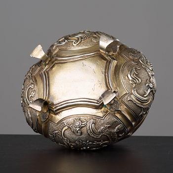 A Rococo 18th century sugar casket.