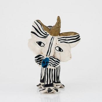 Ulrica Hydman-Vallien, skulptur, lergods, signerad Ulrica.