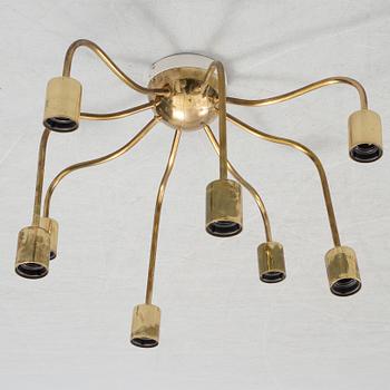 JOSEF FRANK, a brass ceiling lamp model no 2358.