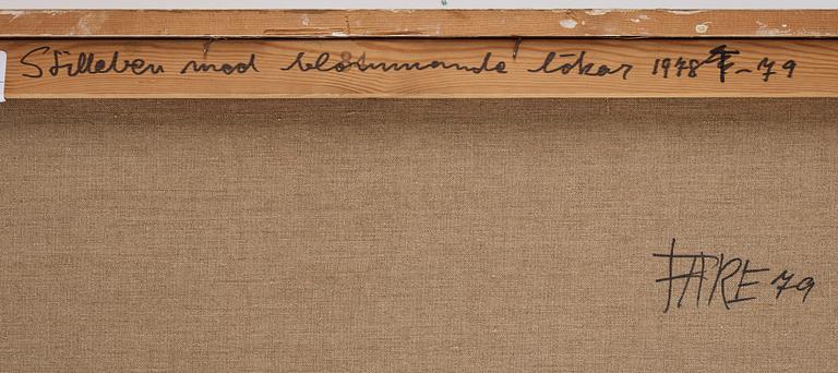 Leopold Fare, "Stilleben med blommande lökar".