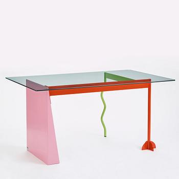 Peter Shire, a "Peninsula" table, Memphis, Italy, post 1982.