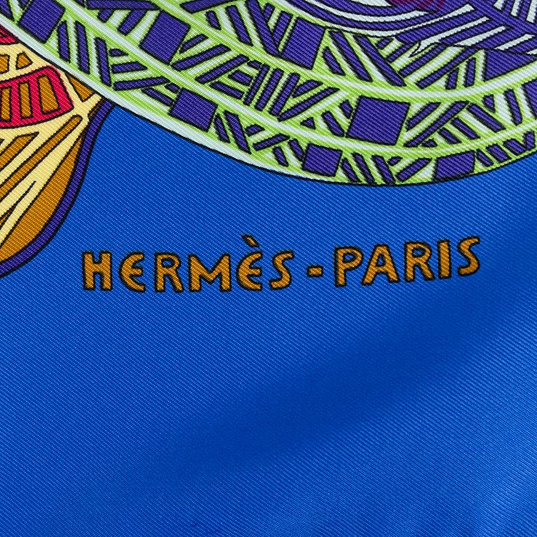 Hermès, scarf, "Art des steppes".