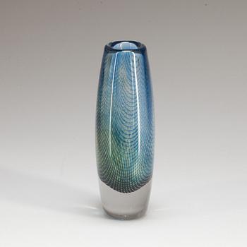 VAS, glas, "Kraka",  Sven Palmqvist Orrefors. Signerad.