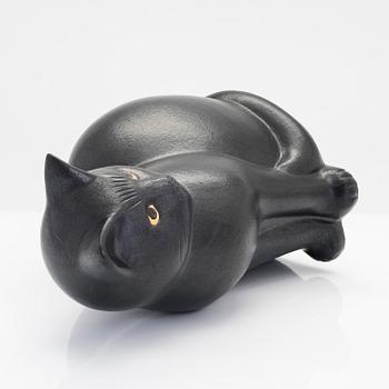 Lisa Larson, A cat figurine, K-Studio, Gustavsberg.