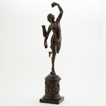 Sculpture, bronze, around 1900.