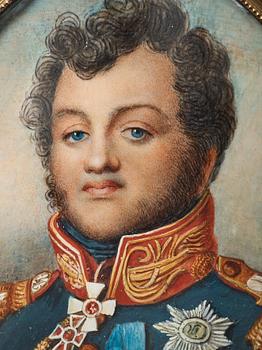 Jean-Baptiste Isabey Tillskriven, "General Aide de Camp, prins Repnin Volkonsky".