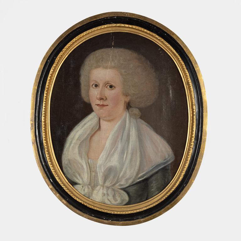 Johan Fredrik Pettersson, oil on canvas, a pair, 1793.