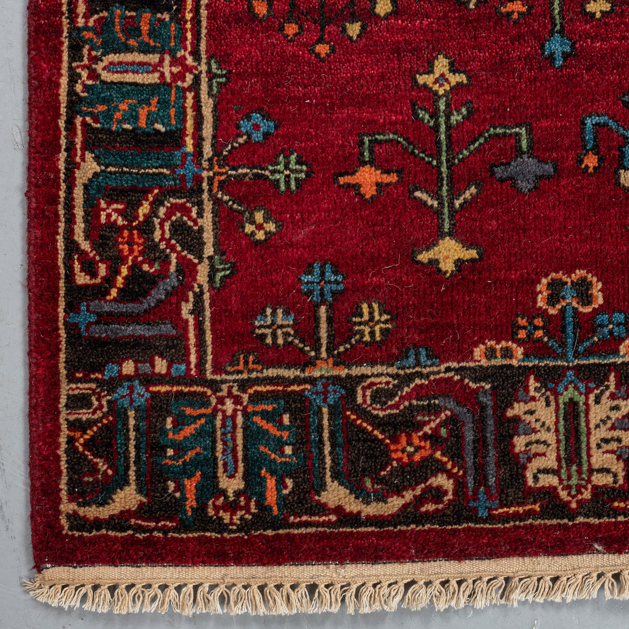 Two rugs Djoshagan design, ca 125 x 83 cm.