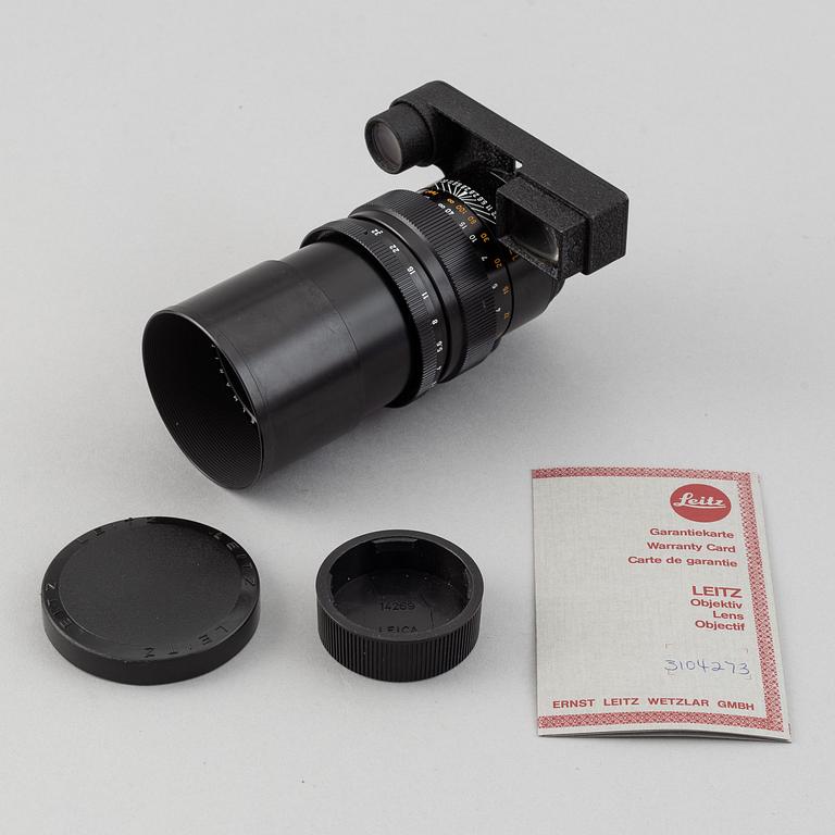Leitz Canada, Elmarit 1:2,8/135mm, no 3104273, 1981.