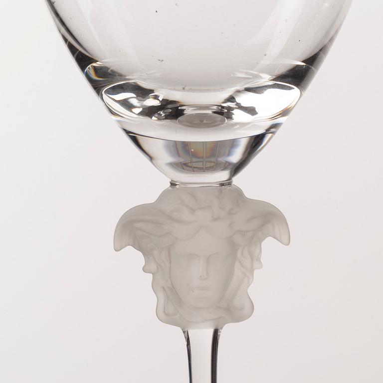 Versace, vinglas, 4 st, för Rosenthal.