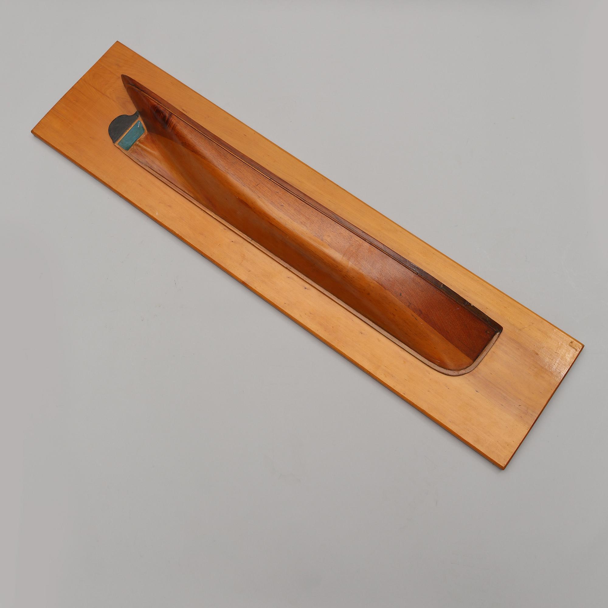 FARTYGSMODELL/HALVMODELL, troligen England, 1900-talets första hälft/mitt.