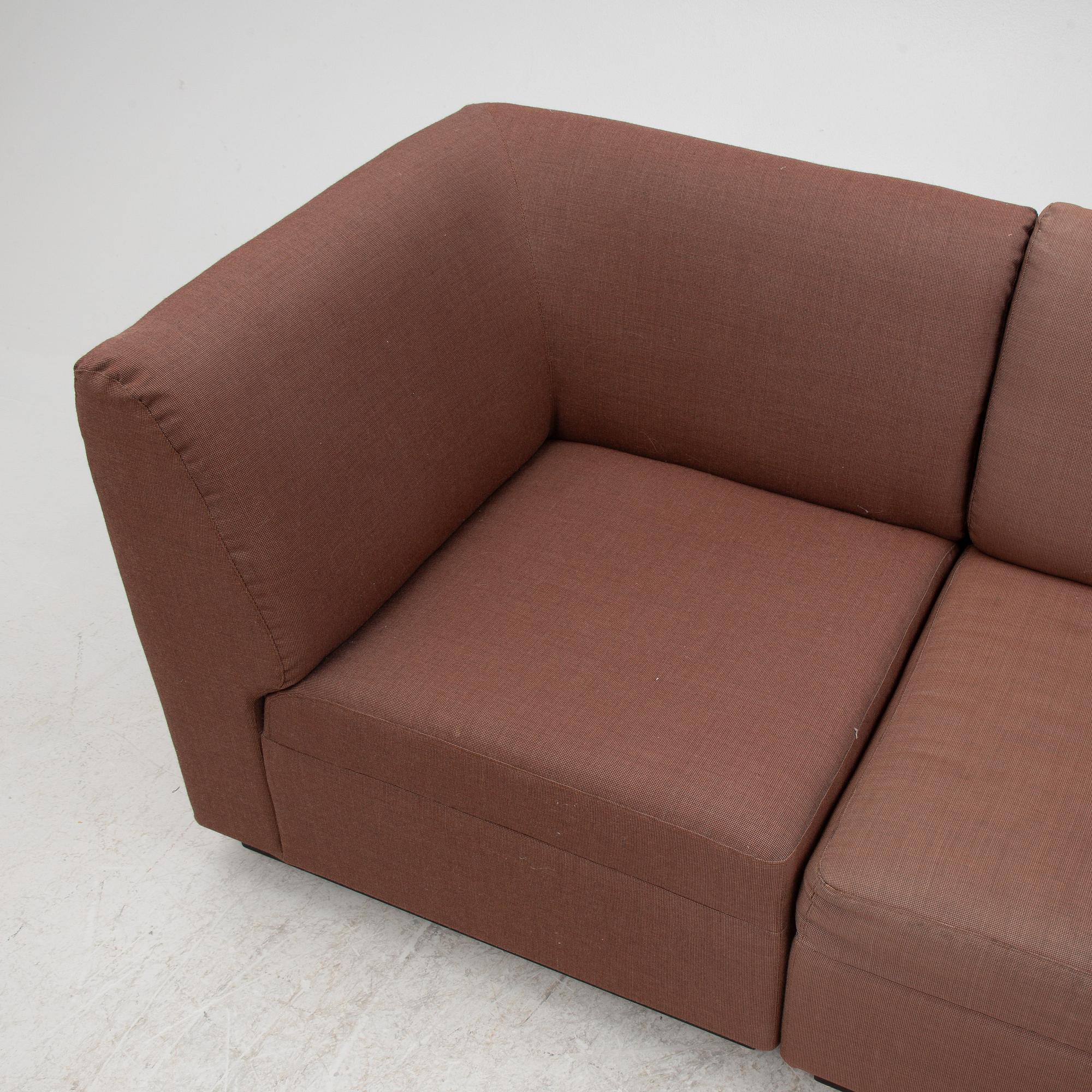 Modulsoffa, 8 delar, JOC Vetlanda, 1970-tal.