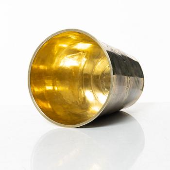 Bägare, silver, Königsberg, omkring år 1800.