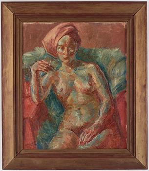 Dick Beer, Woman with Cigarette.