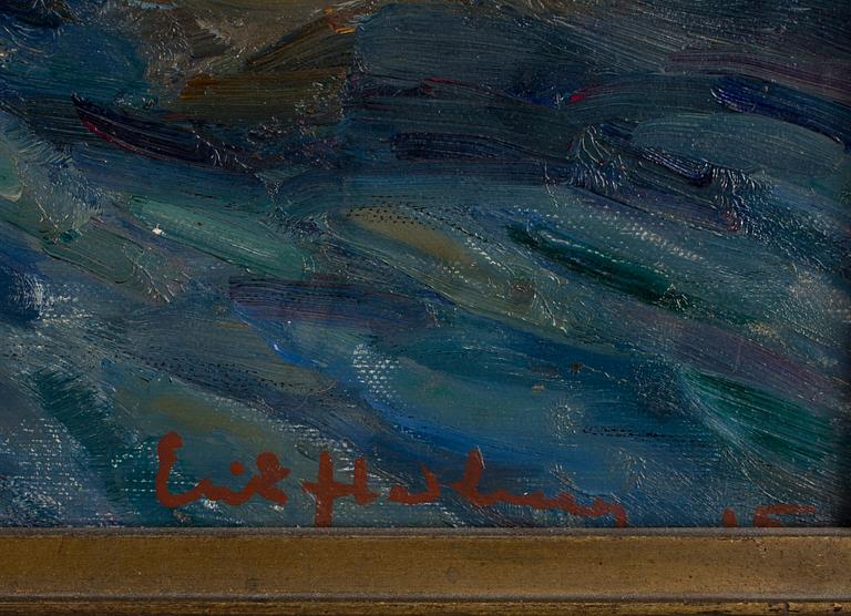 ERIK (ECKE) HEDBERG, Olja på duk, signerad och daterad -15.