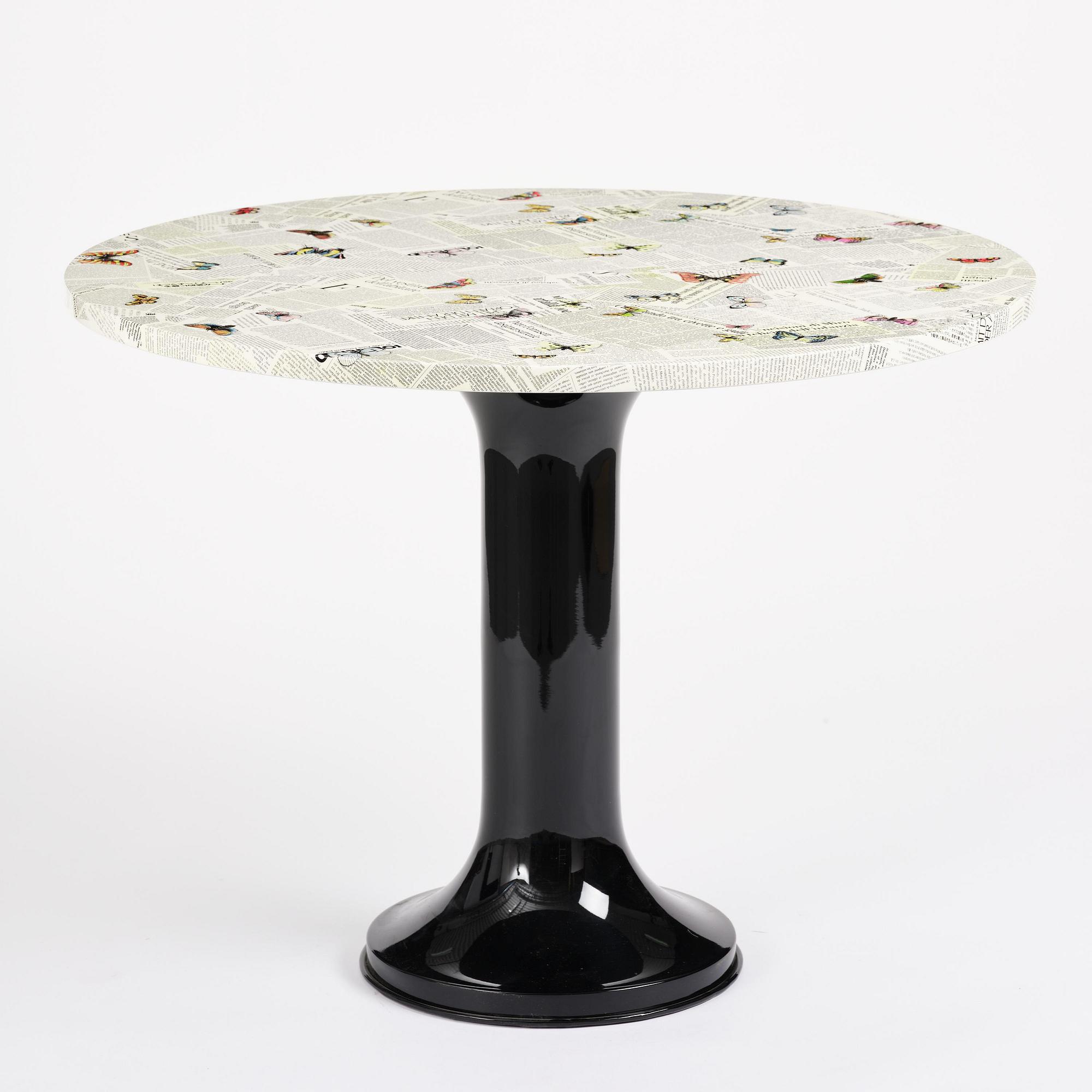 an "Ultime Notizie" table, Fornasetti, Milan, 2019.