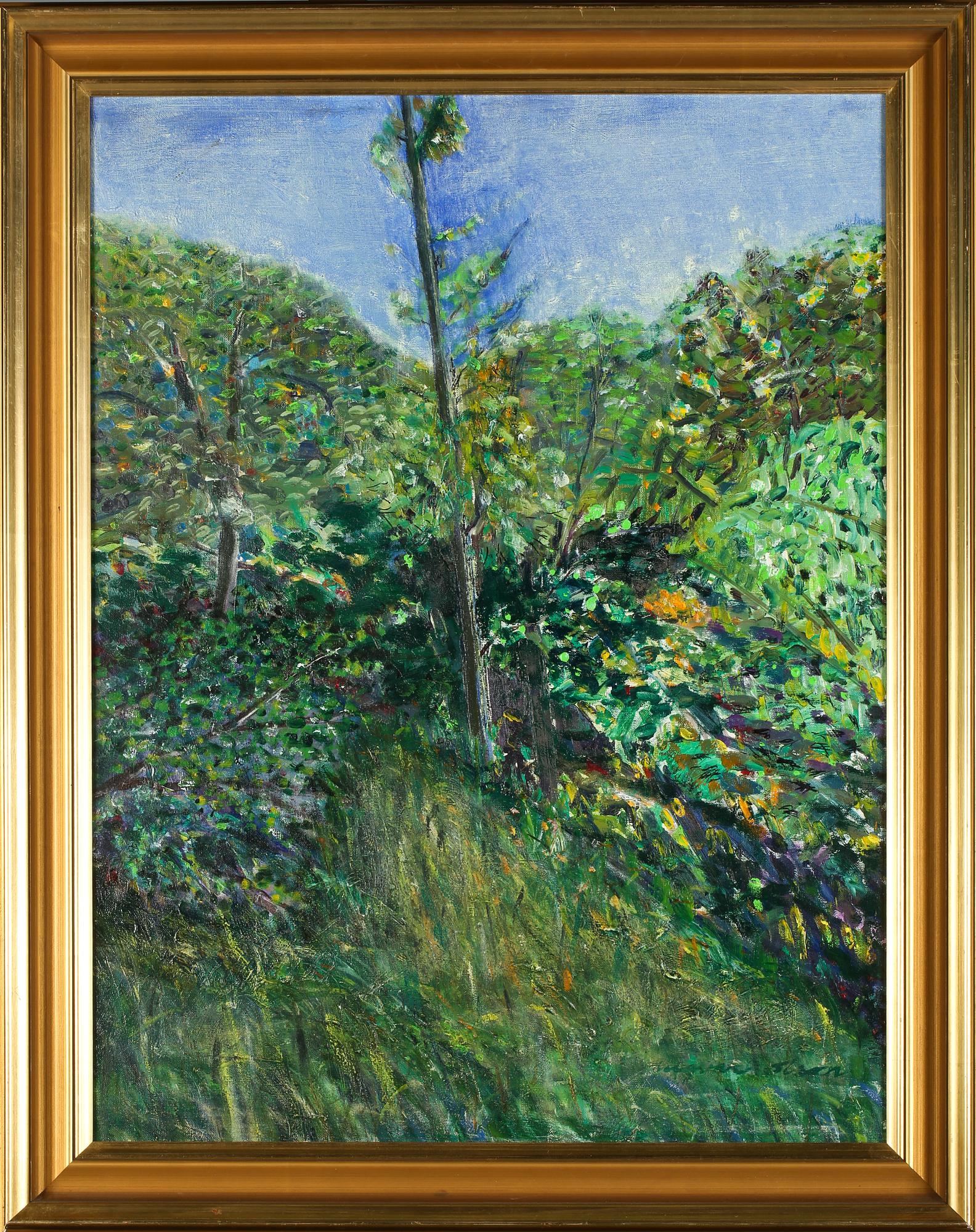 INGVAR OLSON, olje på duk, signerad.