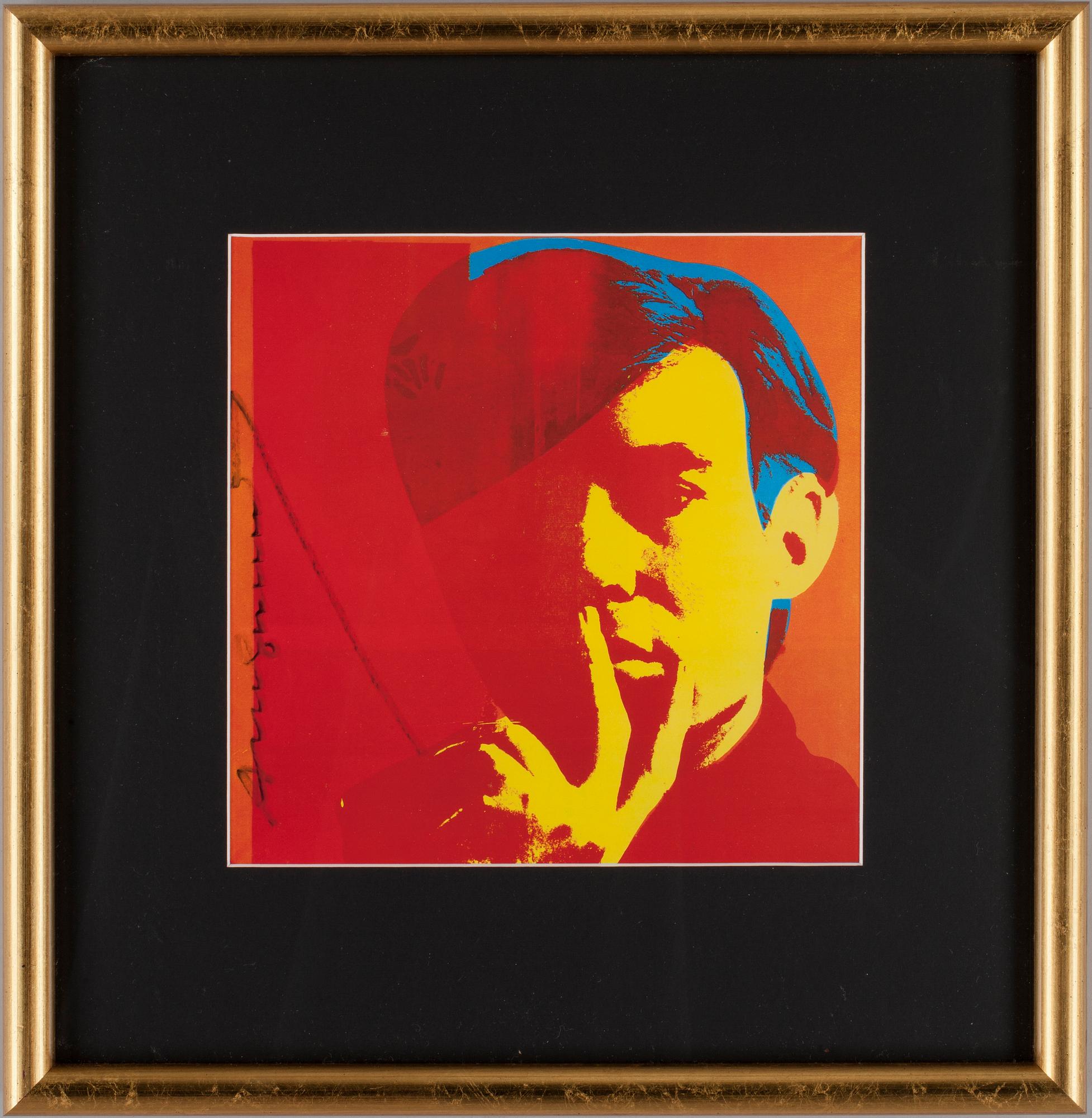 ANDY WARHOL, offset, sign.