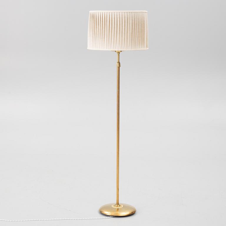 Bertil Brisborg, a floor lamp model 31376, Nordiska Kompaniet, 1940s.