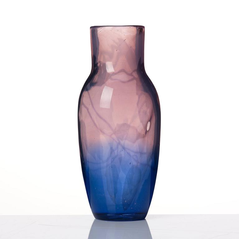 Simon Gate, Knut Bergqvist & Heinrich Wollman, a 'graal' glass vase, Orrefors, Sweden 1917, no 390.