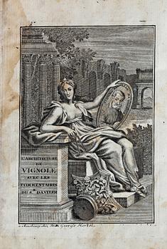 BOK, "Explication des thermes d'architecture" av Augustin Charles Daviler, 1759.