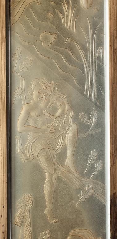 Ulla Fogelklou-Skogh, spegel, 1930-40-tal.