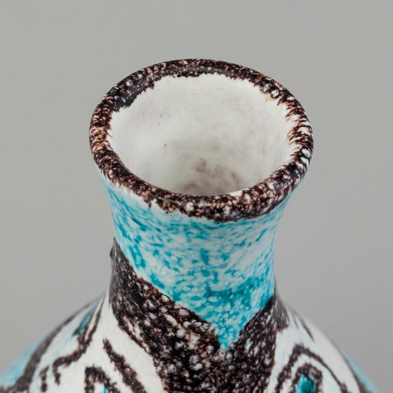 MARCELLO FANTONI, a 1950's ceramic vase, Italy.