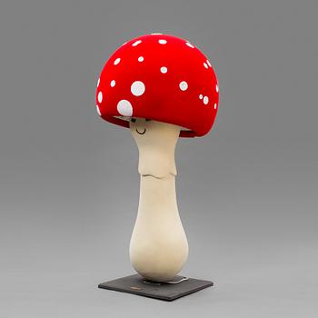 A large mushroom made by JoAnn Tan Studio for NK 2016.