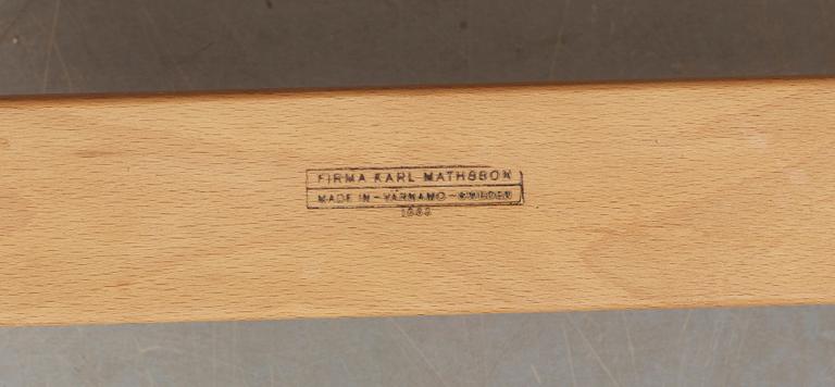 FÅTÖLJ, "Eva", Bruno Mathsson, för Karl Mathsson, Värnamo, 1963.