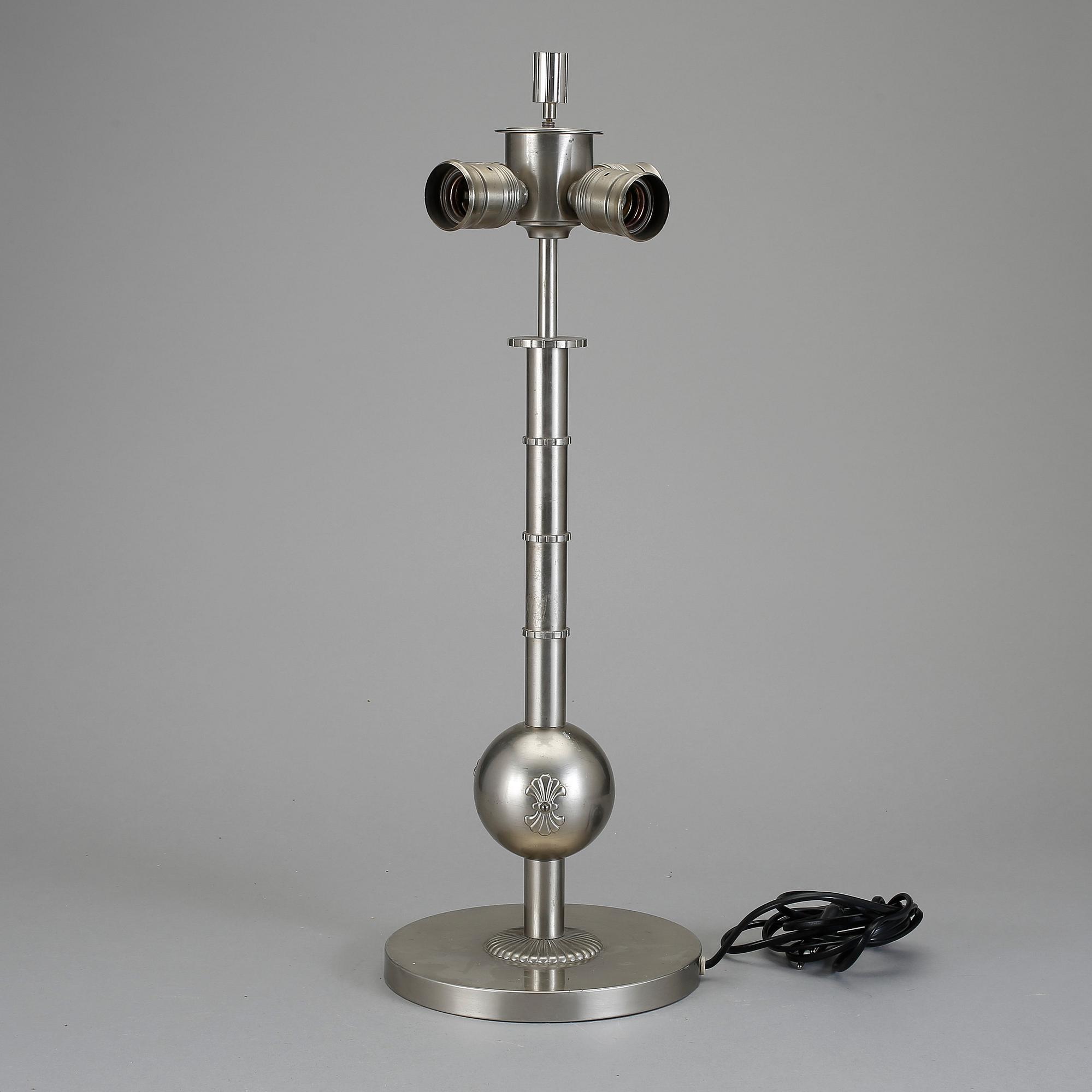 BORDSLAMPA, art deco, 1930/40-tal.