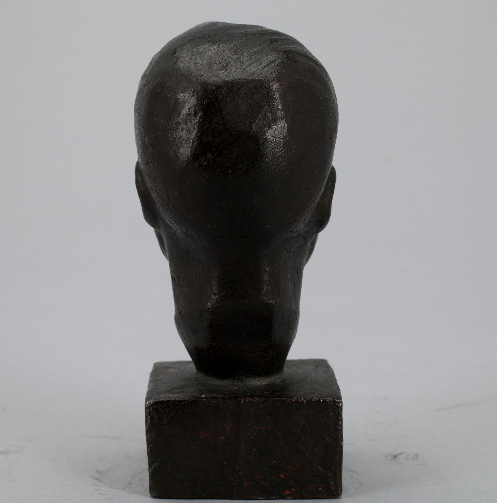 GUSTAF NYHOLM, skulptur, brons, sign. och dat. 1927.