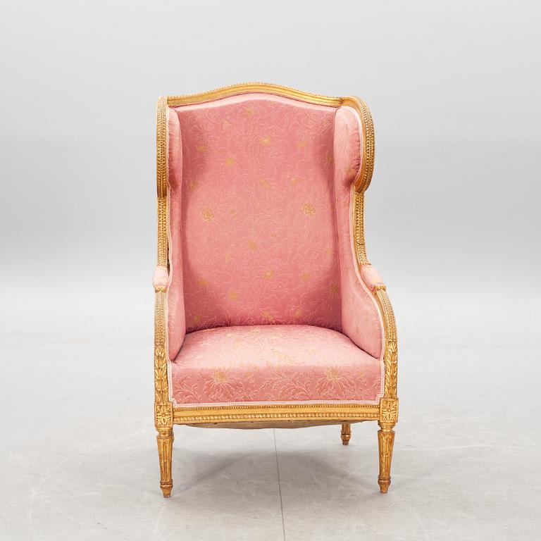 BERGÈRE, rokokostil. Omkring 1900.