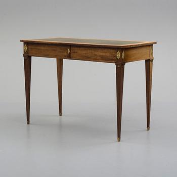 An early 20th century Gustavian style writing desk.