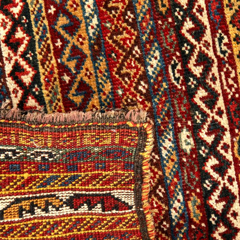 Bag front, Khorjin, antique, 94 x 77 cm.
