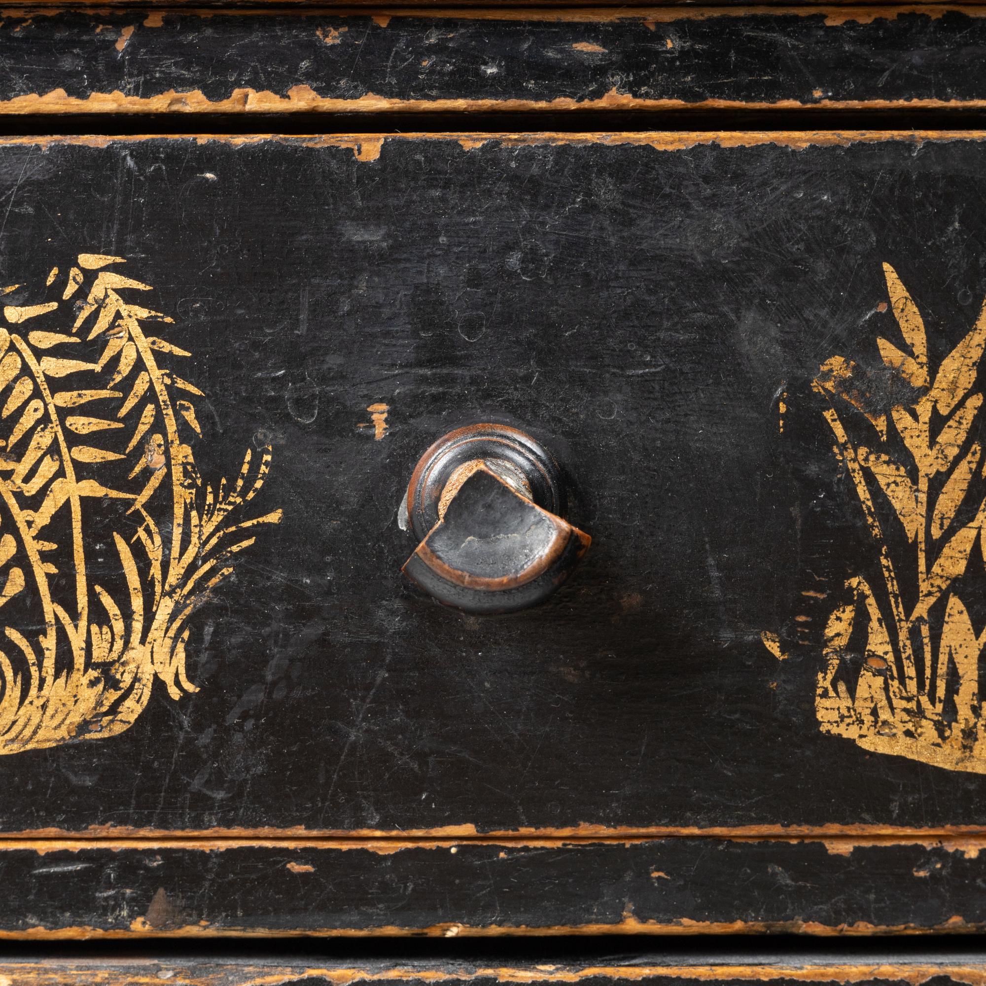 Miniature chest of drawers, circa 1900.