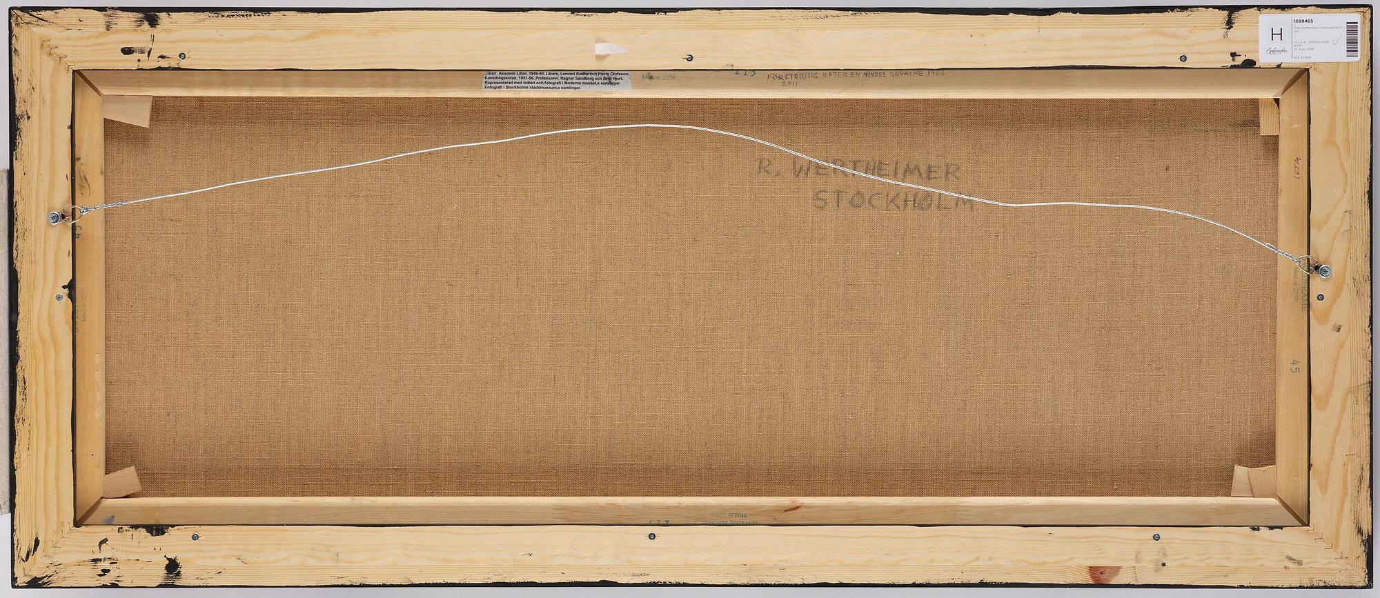 Rolf Wertheimer, "Komposition 8".