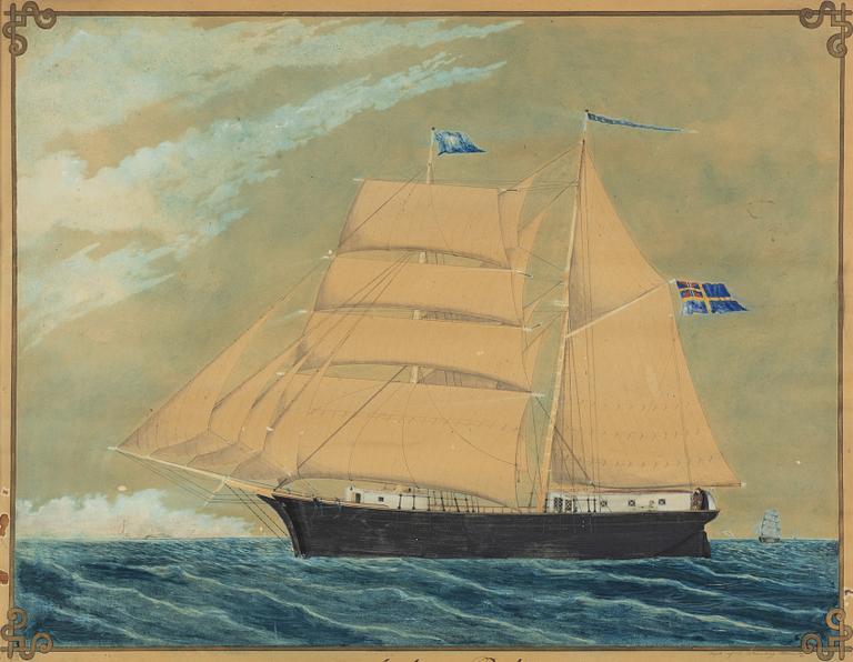 Unknown artist, late 19th century, "Axel från Rådmansö".