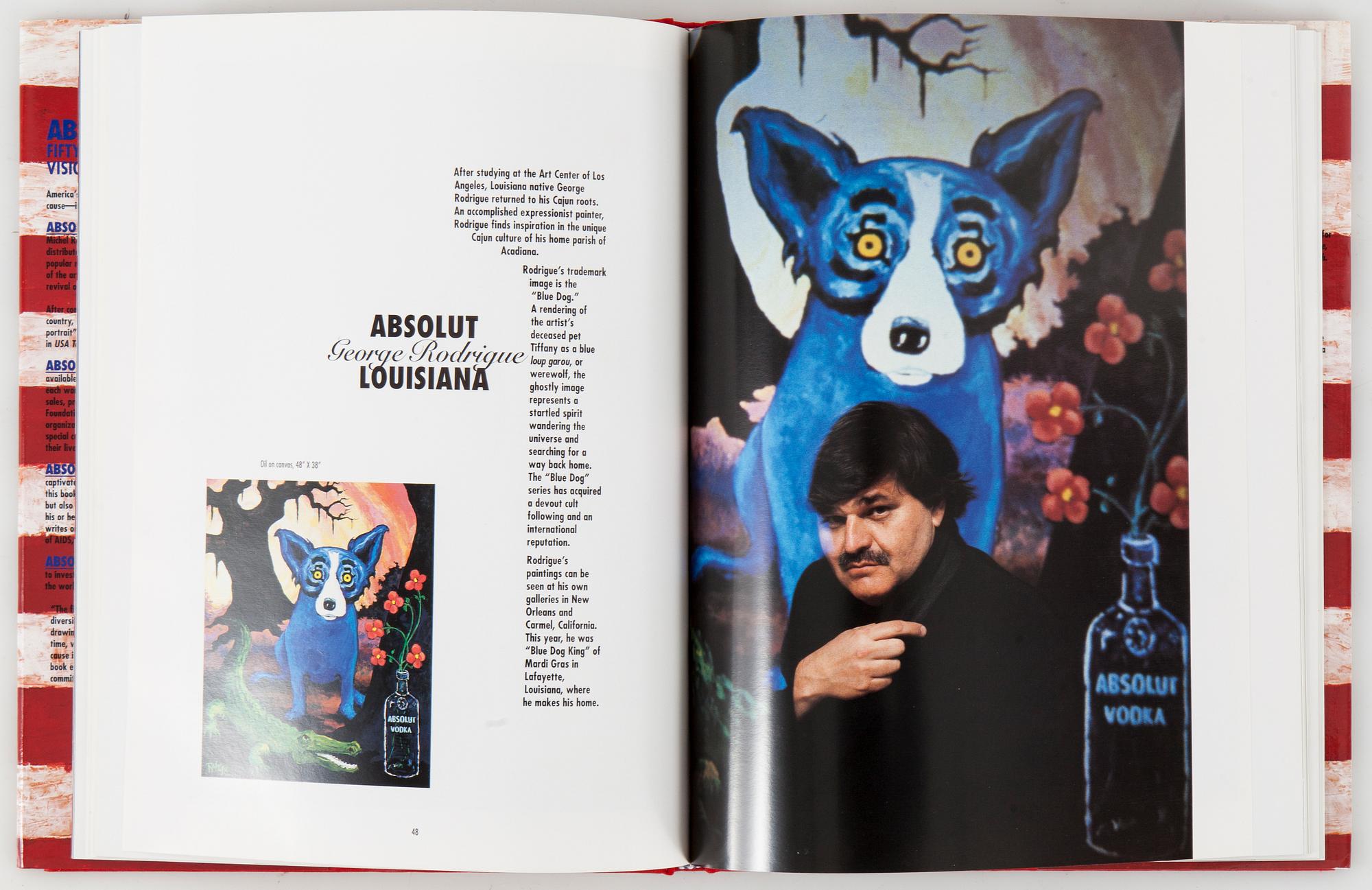 ABSOLUT STATEHOOD, 1992 - 1993. Mapp med 51 st litografier, signerade och numrerade 25/400.
