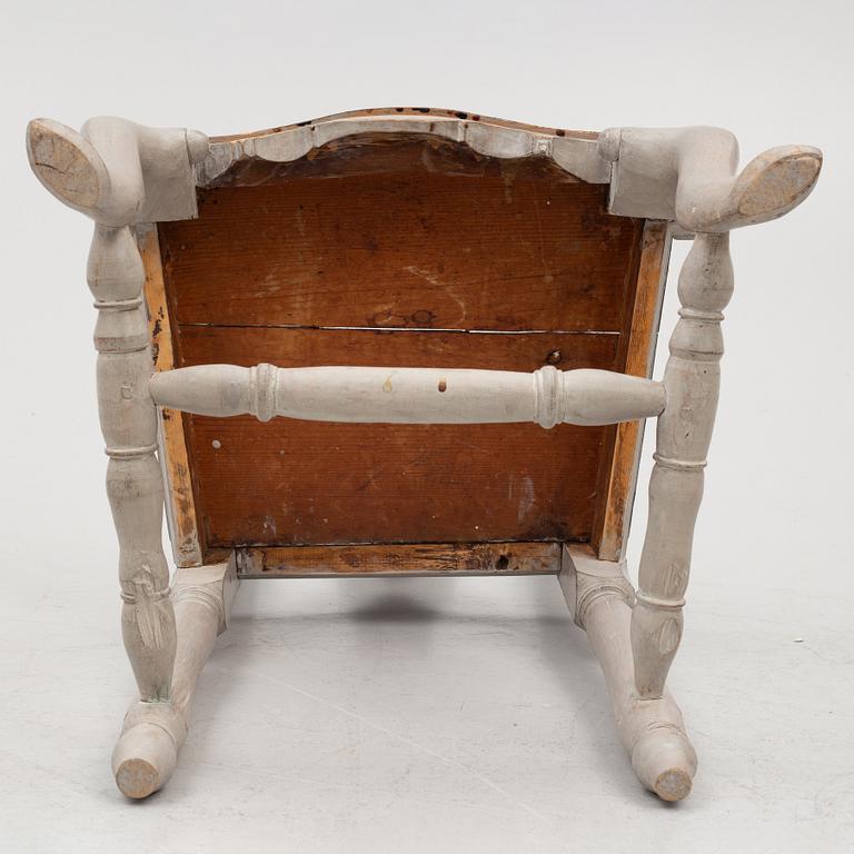 Chairs, 2 pcs. Folk art. 18th century.