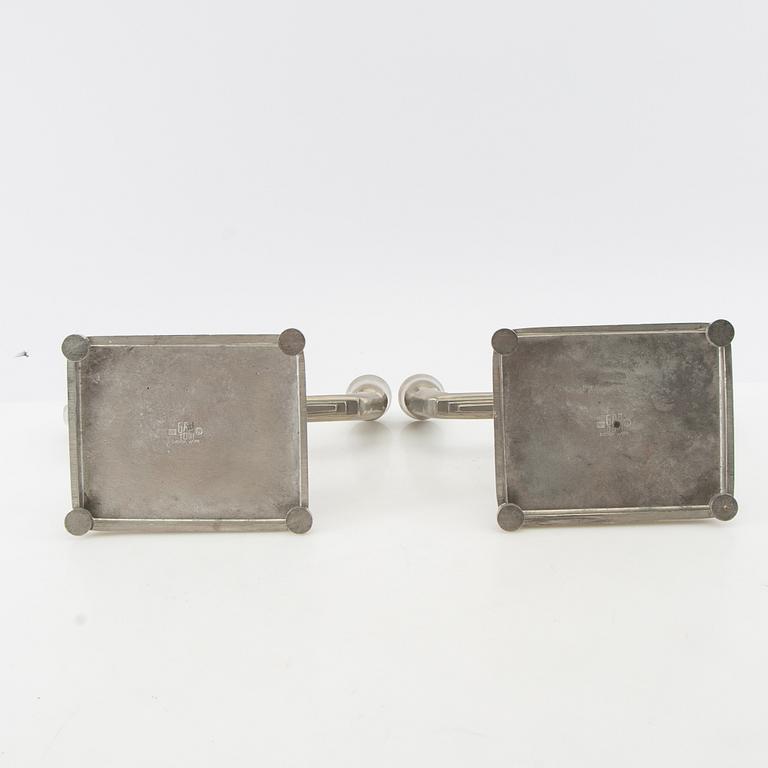 Candelabra, a pair, GAB, 20th century.