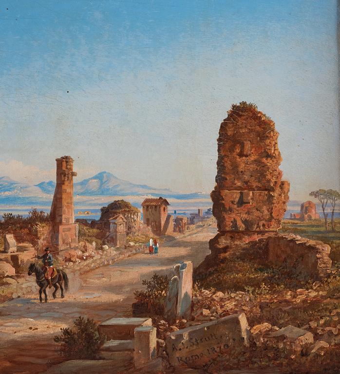 Arthur John Strutt, Via Appia.