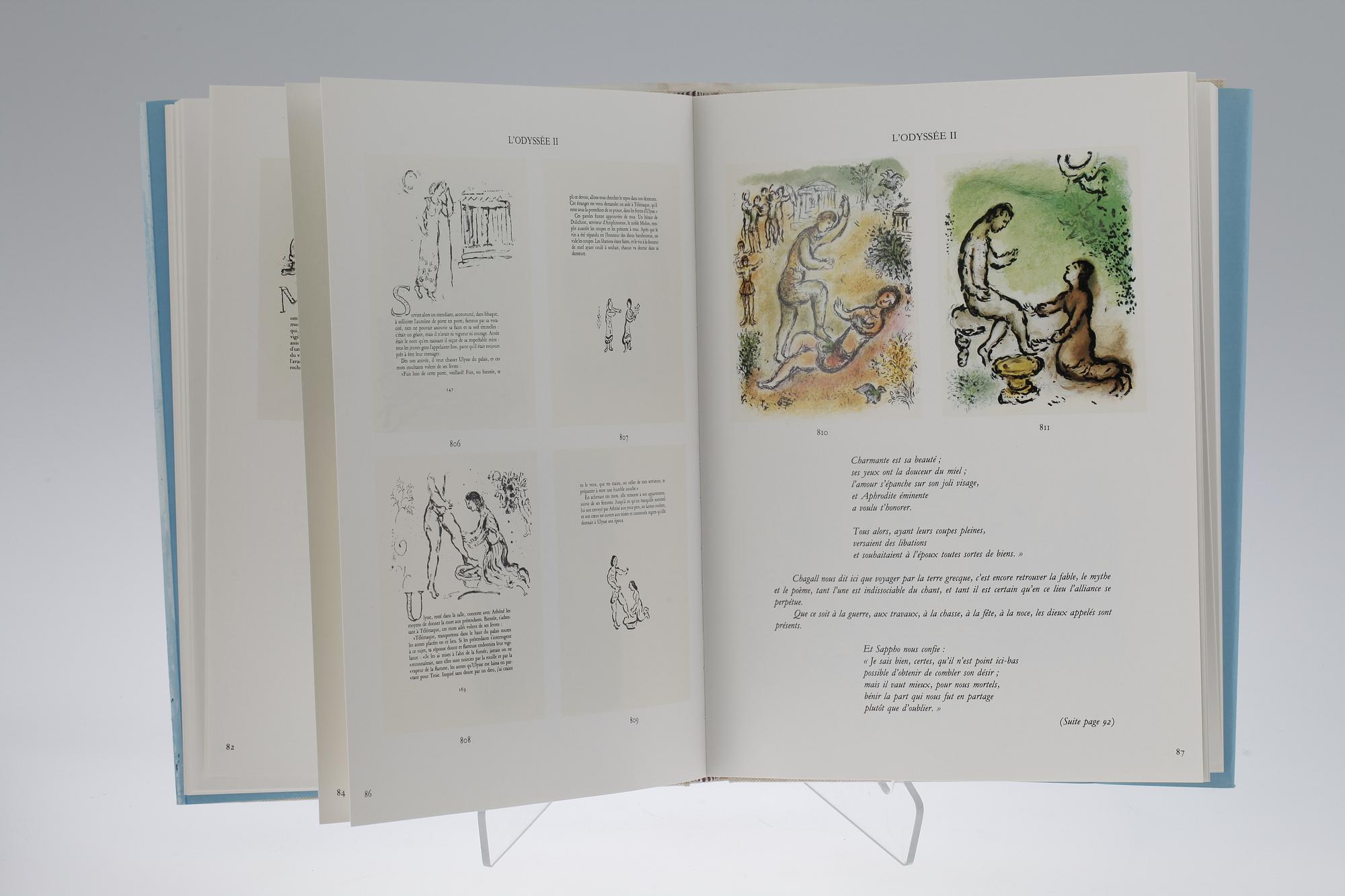 BOK; Marc Chagall Litographie V. 1974-1979 Charles Sorlier.